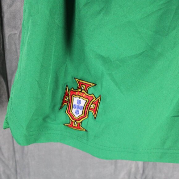 Team Portugal Soccer Shorts (Retro) - 2004 Away Shorts by Nike - Men's Medium - Picture 2 of 5